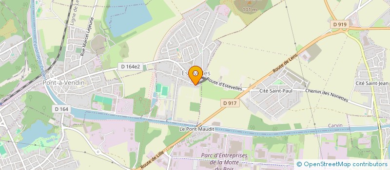 localisation de l'entreprise MONSIEUR PAUL CAILLE  ESTEVELLES