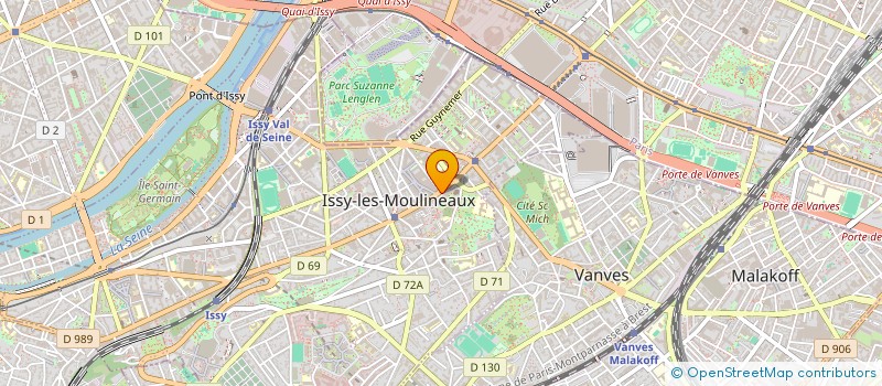 localisation de l'entreprise MONSIEUR PAUL CAILLY à ISSY-LES-MOULINEAUX