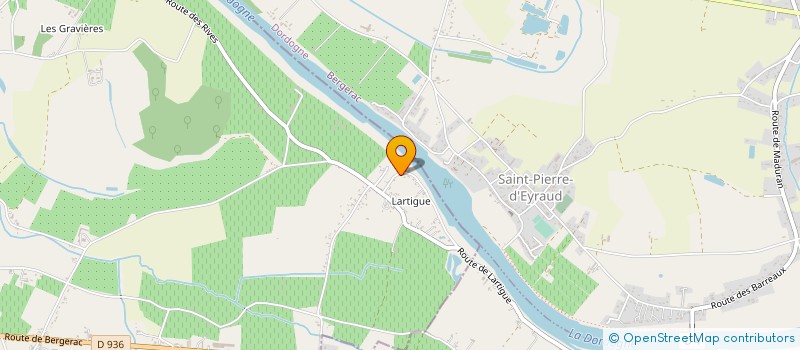 localisation de l'entreprise MONSIEUR PAUL CALZAVARA à SAINT-AVIT-SAINT-NAZAIRE