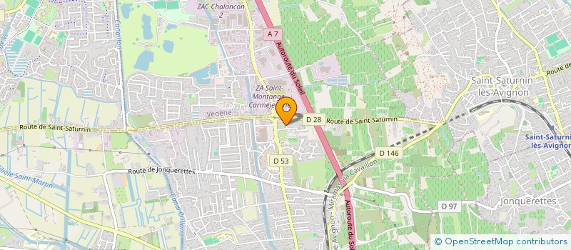 localisation de l'entreprise MONSIEUR PAUL CAMPBELL  MORIERES-LES-AVIGNON