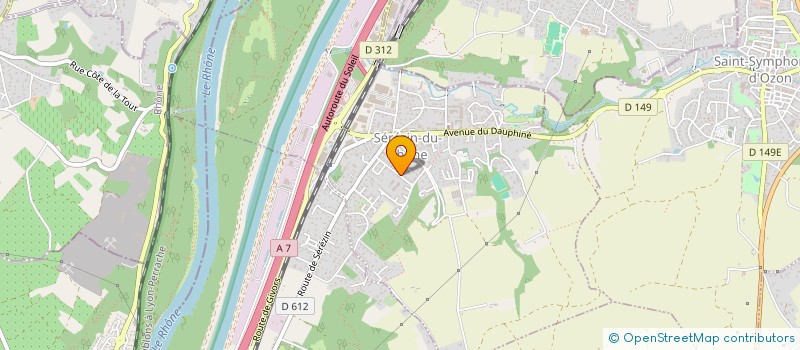 localisation de l'entreprise MONSIEUR PAUL CAMPOY  SEREZIN-DU-RHONE