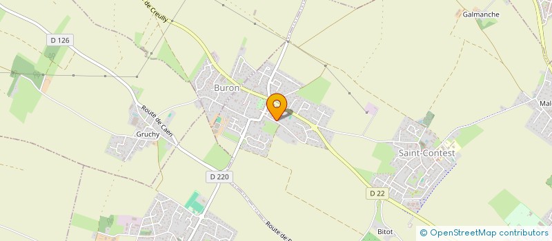 localisation de l'entreprise MONSIEUR PAUL CANTELOUP  SAINT-CONTEST