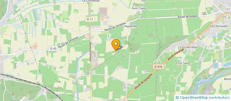 localisation de l'entreprise MONSIEUR PAUL CANUTI  UCHAUX