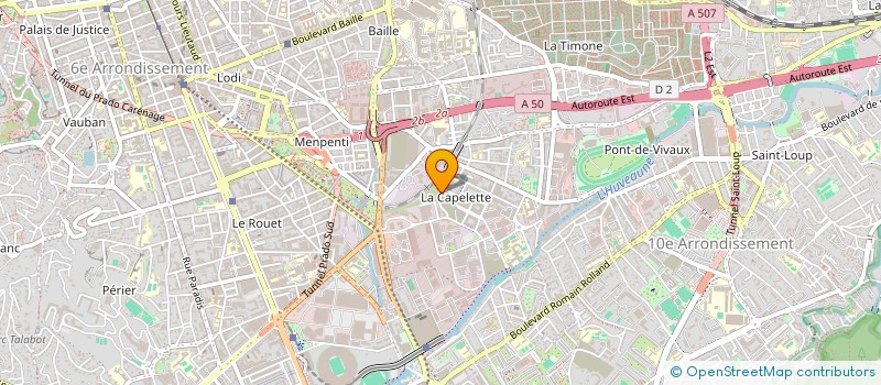 localisation de l'entreprise MONSIEUR PAUL CAPOBIANCO à MARSEILLE