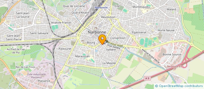 localisation de l'entreprise MONSIEUR PAUL CARDEBAT à NARBONNE