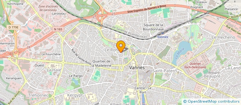 localisation de l'entreprise MONSIEUR PAUL CARNERO à VANNES