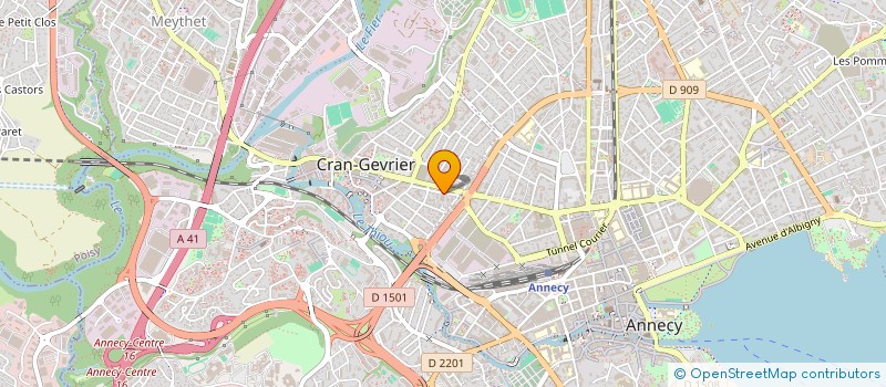 localisation de l'entreprise MONSIEUR PAUL CARRE à ANNECY