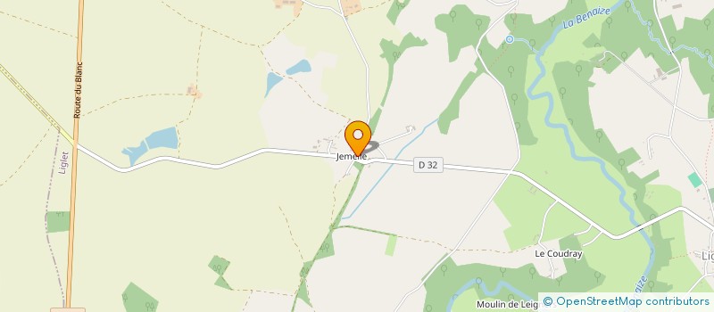 localisation de l'entreprise MONSIEUR PAUL CARRINGTON  LIGLET