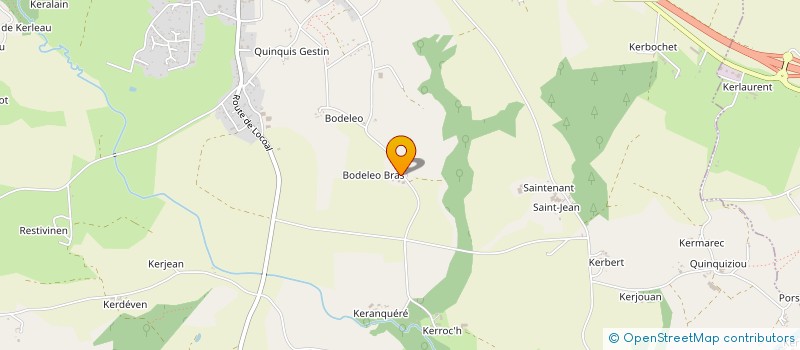 localisation de l'entreprise MONSIEUR PAUL CARTER  PLOUGUERNEVEL