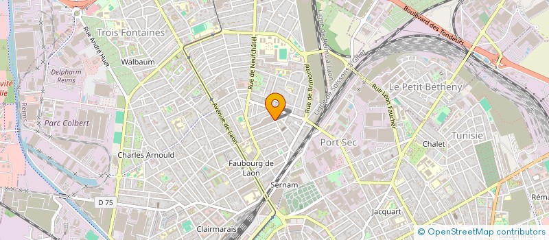 localisation de l'entreprise MONSIEUR PAUL CARTIER  REIMS