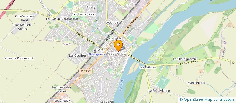 localisation de l'entreprise MONSIEUR PAUL CASTELLO  BEAUGENCY