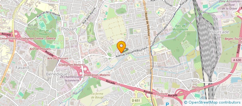 localisation de l'entreprise MONSIEUR PAUL CASTILLO GARCIA  VILLENAVE-D'ORNON