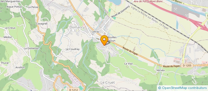 localisation de l'entreprise MONSIEUR PAUL CATHAND à DOMANCY