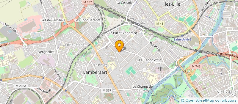 localisation de l'entreprise MONSIEUR PAUL CATRY à LAMBERSART