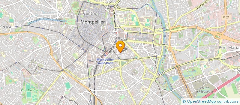 localisation de l'entreprise MONSIEUR PAUL CATULI à MONTPELLIER