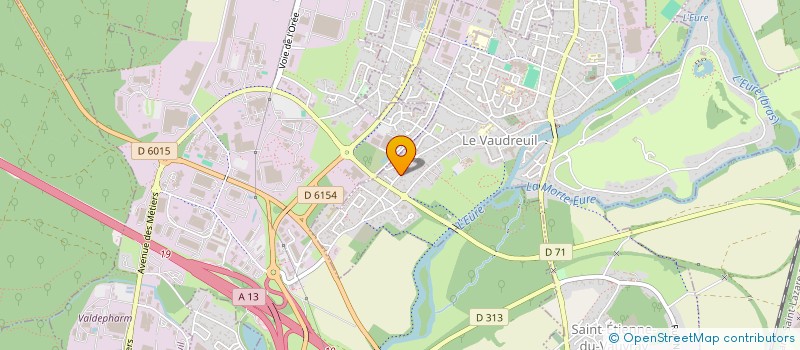 localisation de l'entreprise MONSIEUR PAUL CAUCHOIS  LE VAUDREUIL