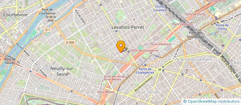 localisation de l'entreprise MONSIEUR PAUL CAUSSIGNAC à LEVALLOIS-PERRET