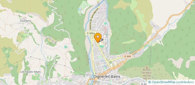 localisation de l'entreprise MONSIEUR PAUL CAZALS à DIGNE-LES-BAINS