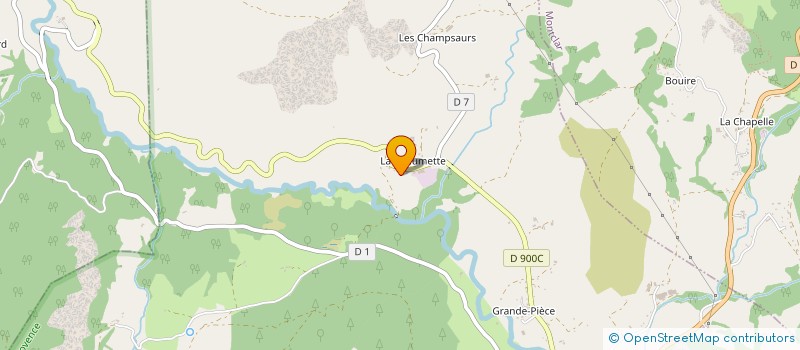 localisation de l'entreprise MONSIEUR PAUL CHABOT  MONTCLAR