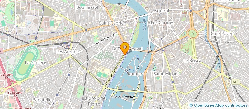 localisation de l'entreprise MONSIEUR PAUL CHAGNE à TOULOUSE