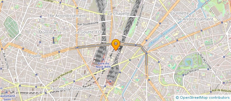 localisation de l'entreprise MONSIEUR PAUL CHALANSET  PARIS