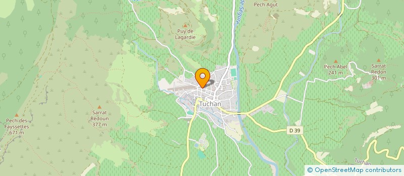 localisation de l'entreprise MONSIEUR PAUL CHALULEAU  TUCHAN