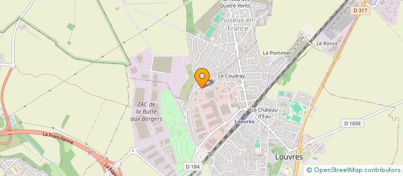 localisation de l'entreprise MONSIEUR PAUL CHAPUT  ASNIERES-SUR-SEINE