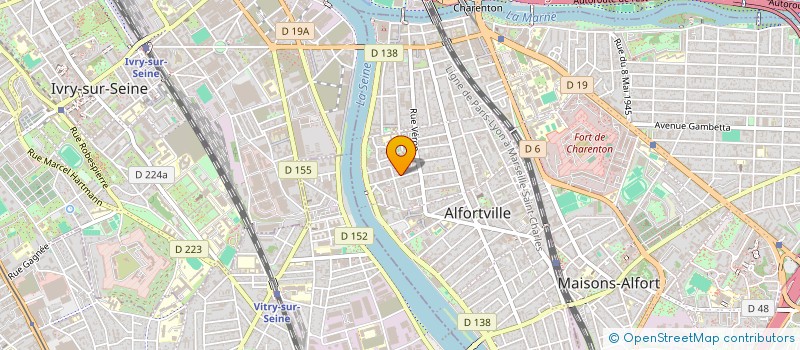 localisation de l'entreprise MONSIEUR PAUL CHARBIT à ALFORTVILLE