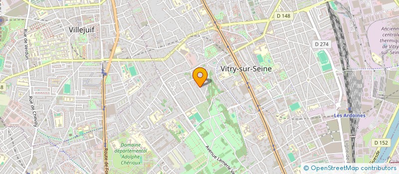 localisation de l'entreprise MONSIEUR PAUL CHARBIT à VITRY-SUR-SEINE