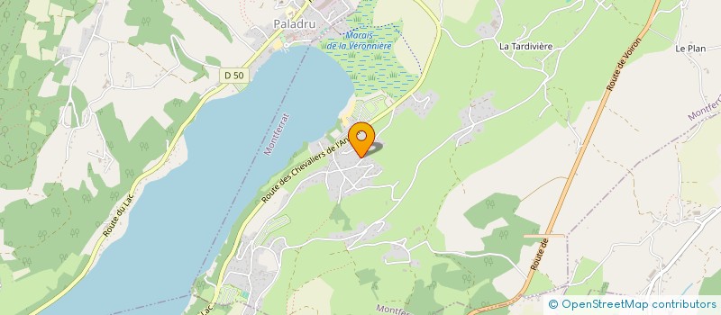 localisation de l'entreprise MONSIEUR PAUL CHARLIER  MONTFERRAT