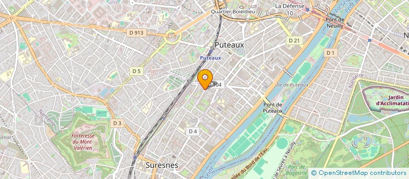 localisation de l'entreprise MONSIEUR PAUL CHARUEL à SURESNES