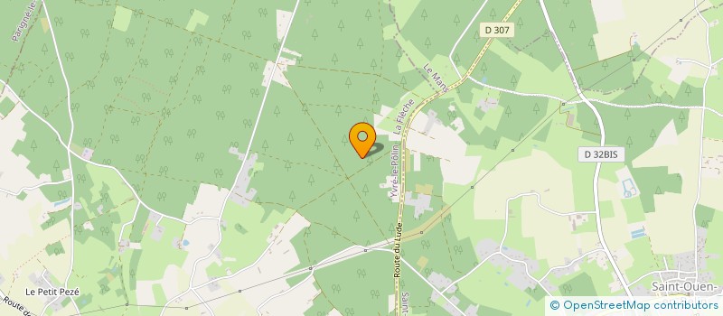 localisation de l'entreprise MONSIEUR PAUL CHASSERAY  YVRE-LE-POLIN