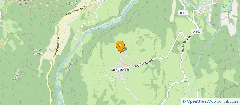 localisation de l'entreprise MONSIEUR PAUL CHASTAN  SARROGNA