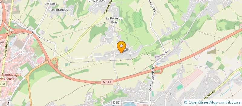 localisation de l'entreprise MONSIEUR PAUL CHAUME à CHAMPNIERS