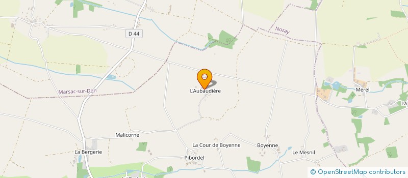 localisation de l'entreprise MONSIEUR PAUL CHAUVIN  VAY