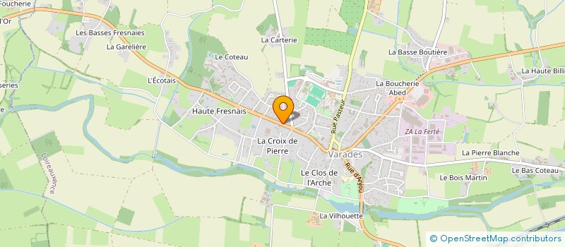 localisation de l'entreprise MONSIEUR PAUL CHAUVIRE à LOIREAUXENCE