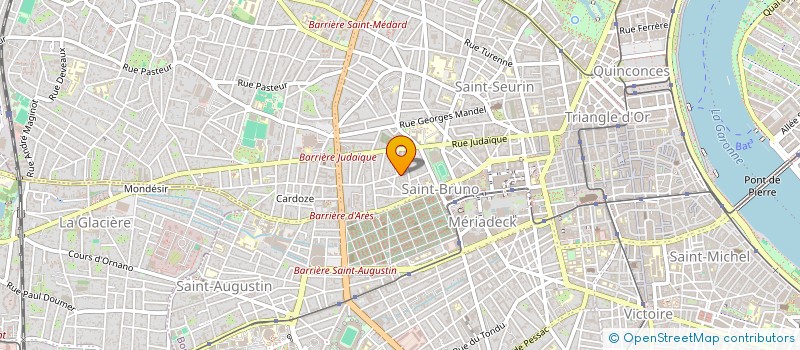 localisation de l'entreprise MONSIEUR PAUL CHAVAGNAC  BORDEAUX