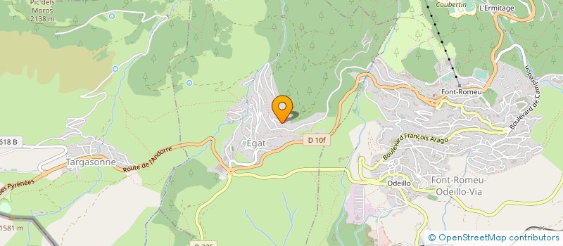 localisation de l'entreprise MONSIEUR PAUL CHAVANES  EGAT