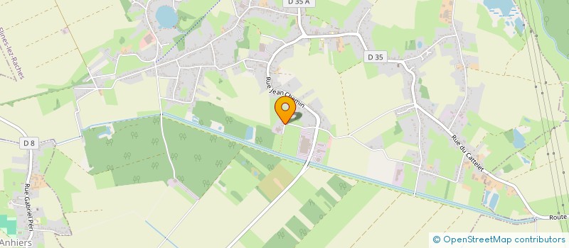 localisation de l'entreprise MONSIEUR PAUL CHEMIN  FLINES-LEZ-RACHES