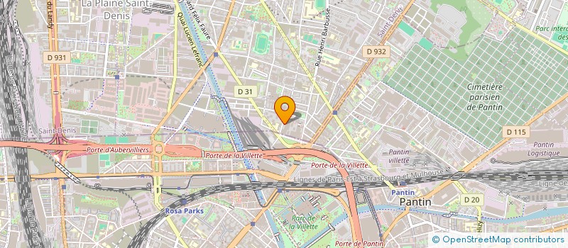 localisation de l'entreprise MONSIEUR PAUL CHEN  AUBERVILLIERS