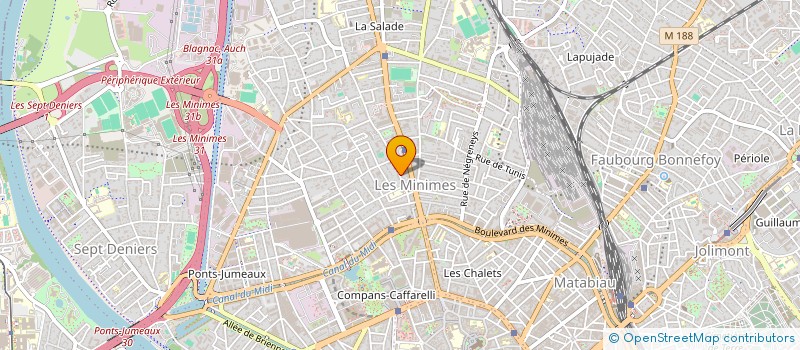 localisation de l'entreprise MONSIEUR PAUL CHEVENEMENT à TOULOUSE