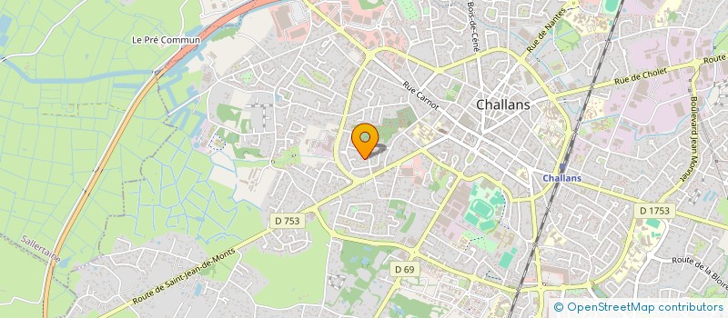 localisation de l'entreprise MONSIEUR PAUL CHEVRIER à SALLERTAINE