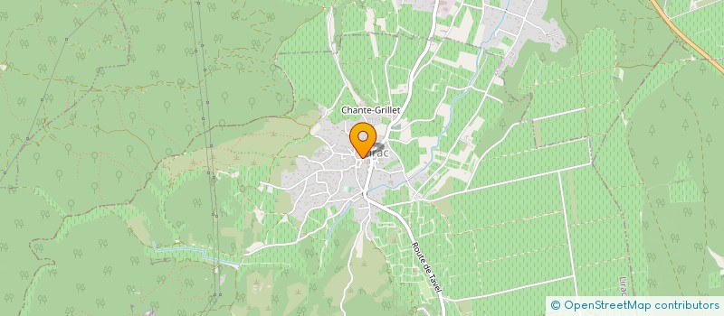 localisation de l'entreprise MONSIEUR PAUL CICALA  LIRAC