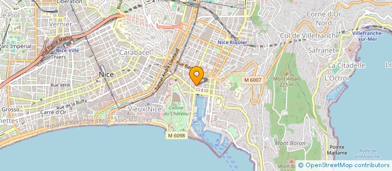 localisation de l'entreprise MONSIEUR PAUL CIFFREO à NICE