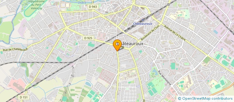 localisation de l'entreprise MONSIEUR PAUL CIRAVEGNA à CHATEAUROUX