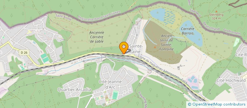 localisation de l'entreprise MONSIEUR PAUL CLEMENT  FREYMING-MERLEBACH