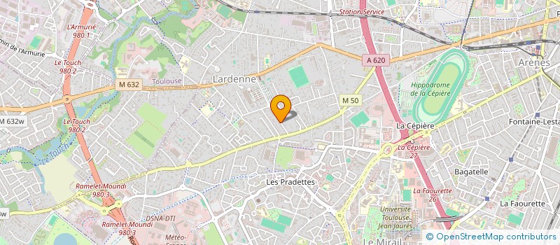 localisation de l'entreprise MONSIEUR PAUL CLONROZIER à TOULOUSE