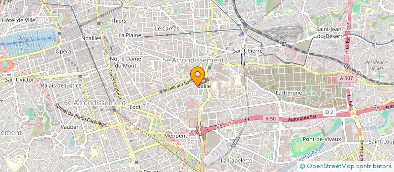localisation de l'entreprise MONSIEUR PAUL COLLET à MARSEILLE