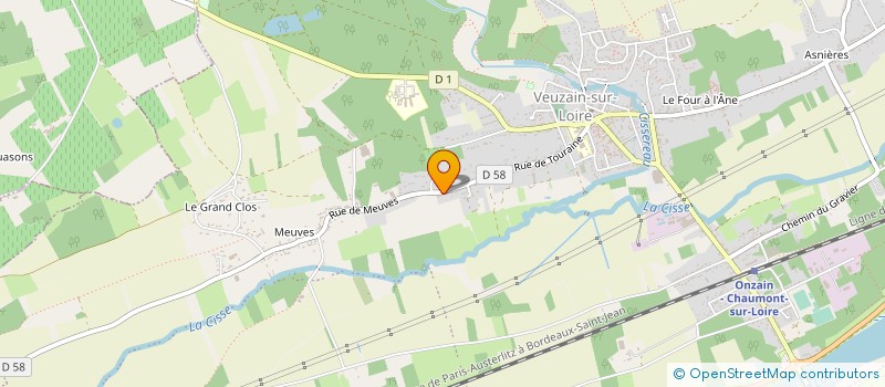 localisation de l'entreprise MONSIEUR PAUL COLLONNIERS à VEUZAIN-SUR-LOIRE