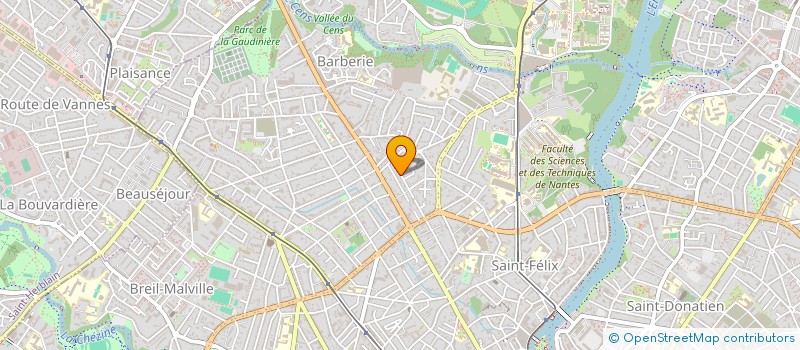 localisation de l'entreprise MONSIEUR PAUL COLONNA à NANTES
